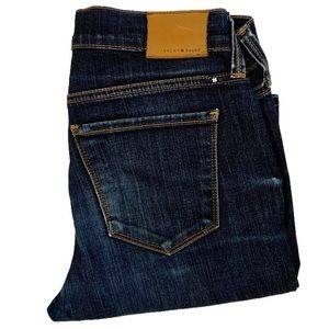 Lucky Brand Brooke Straight Distressed Size 27